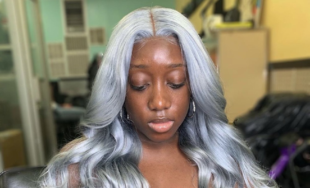 Silver hair on dark skin discount